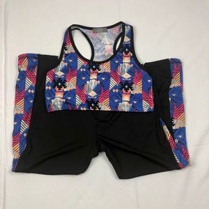 Matching athletic apparel